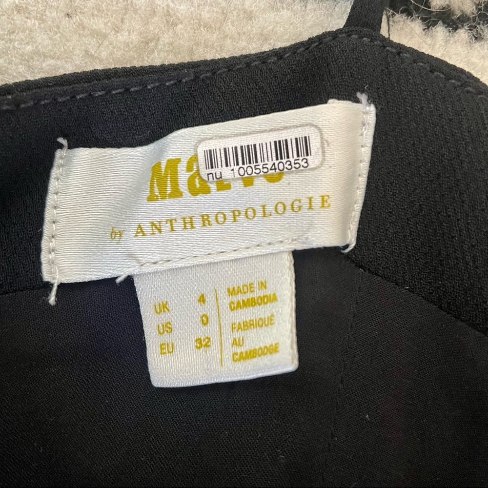 NWOT Anthropologie Magdalena black jumpsuit - Picture 8 of 12